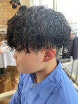 ミオ(Mio)&nbsp;滋賀、南草津、メンズ美容室、波巻きツイストスパイラルパーマ