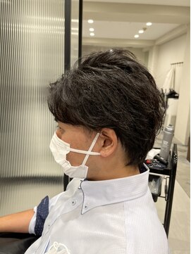 アフロディーテ 銀座(APHRODITE GINZA) 束感ショート/波巻き/アップバング/ツーブロックマッシュ/銀座