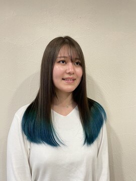 フィグ(fig) ロングヘア裾カラー
