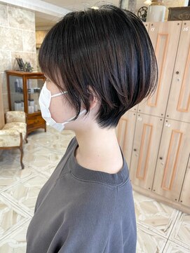 シャンティ 平岸店(Shanti) くびれ丸みショート　　マサモトヒロキ