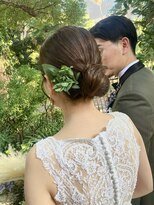 ブラウ ネイル パーティー(Blau Nail Party)&nbsp;シンプルリーフシニヨン