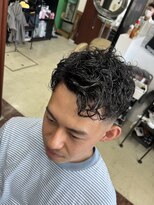 ヘアサロンナンバーワンクラブ上和田本店&nbsp;スキンフェード×パーマ