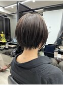丸みショートボブ