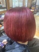 オーブ ヘアー リリー 博多2号店(AUBE HAIR lily)&nbsp;チェリーレッド
