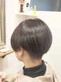 ヘアー グリーン(hair green) レディース2ブロスタイル。えりあしをスッキリしたい方は是非！