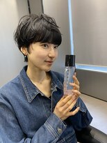 ハルキ ミナト ジャパン オオサカ(HARUKI MINATO japan OSAKA)&nbsp;40代50代小顔似合わせカットくびレイヤーエモージュ大人可愛い