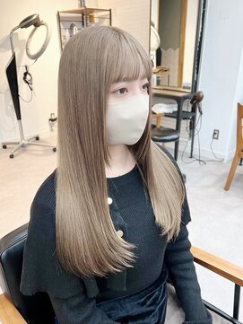 ネオリーブ クーロ(Neolive curro) ミルクティーベージュ×ダメージレスケアブリーチ