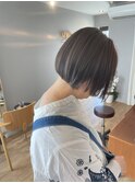 ナチュラルボブ 髪質改善縮毛矯正