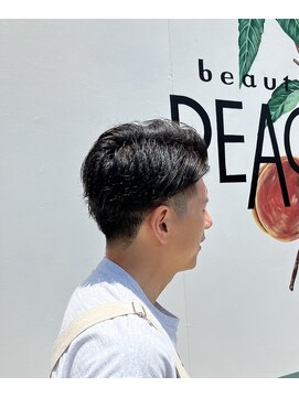 ピーチズ(Peaches) ツーブロックショート