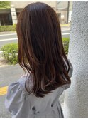 オレンジブラウン