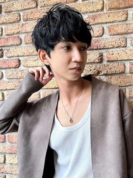 ラティ(Ratie) 【Ratie】黒髪×マッシュ×シークレットパーマ