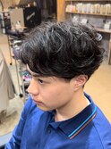 シャドウパーマニュアンスパーマ波巻きスパイラルパーマ