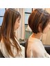 カットカラーケアトリートメント13500