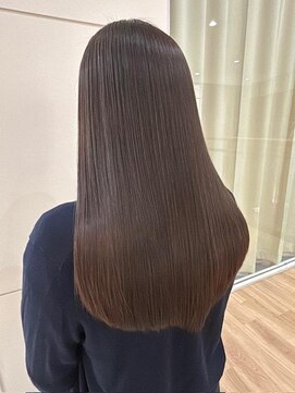 髪質改善パーマ/イルミナカラー/髪質改善カラー