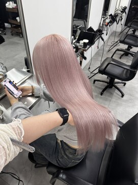 ギミックパシャ(GIMMICK pasha) くすみピンク/ピンクカラー/ピンクシルバー