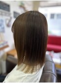 ミディアムストレート