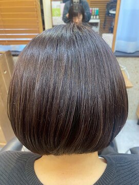 ヘアリゾート粋 トゥジュ 池袋東口店(tujuh) ショート/ボブ/ナチュラルブラウン/ストレート