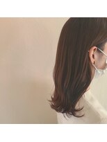 クア 北千住別邸(qua)&nbsp;伸ばしかけの方にもピッタリ　ニュアンスミディヌーディーピンク