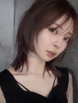 ラキング ギンザ トウキョウ(LAKING GINZA) くびれヘア/アプリコットオレンジ/夏/ハイライトカラー[銀座駅]