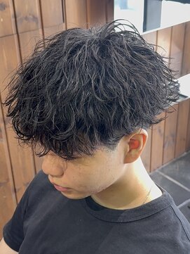 ルアン 大分駅店(ruen) 大分メンズマッシュメンズカットメンズ波巻きスパイラルパーマ