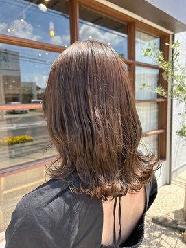 リエットヘアー 杢左店(Lie-et. hair) ナチュラル可愛い♪ブラウンベージュ #イルミナカラー#西尾市