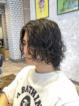ステレオ ヘアデザイン 安城店(STEREO HAIR DESIGN) ロン毛×サーフカール×スパイラルパーマ［9月］