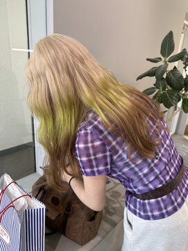 キオク(KIOX) ワンカラー/ブリーチカラー/髪質改善/ハイトーンカラー