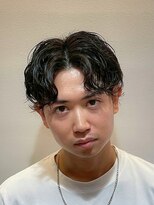 ヘアリゾート粋 新宿三丁目本店 メンズカット/ニュアンスパーマ/センターパート