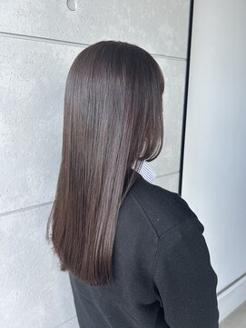 joyeux姫カット/ブラウンカラー【盛本彩乃】
