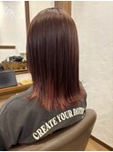 ハイライトバレイヤージュダブルカラーケアブリーチ20代30代