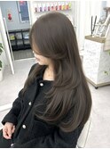 オリーブグレージュ &nbsp;グレージュ &nbsp;透明感カラー