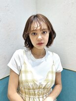 ロンド レグリーズ 立川(Lond leglise) ミニボブレイヤー/レイヤーカット/ウォームベージュ/顔周り/立川