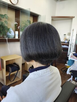 ヘアーサロンアキノ ショートボブ