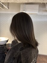 グランルッソ 岡山駅前(GRAN LUSSO)&nbsp;【国富】ナチュラルバレイヤージュ｜立体ハイライトカラー