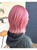 ブリーチダブルカラーピンク