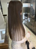 アクシス 栄店(`AXIS)&nbsp;イメチェン/ピンクベージュ/アンブレラカラー/前髪/栄矢場町