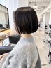 似合わせカット+透明感カラー ￥11400   ショート/ボブ◎