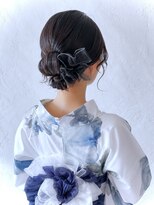 タクミ(Takumi) 浴衣に似合うルーズカチモリリボンシニヨン