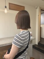 クリック(Click)&nbsp;ダークパープル/ナチュラルショート/ミルクブラウン/夏/小倉