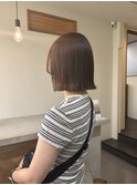 ダークパープル/ナチュラルショート/ミルクブラウン/夏/小倉