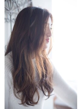 キープへアデザイン(keep hair design) 【keep hair design】アンニュイカール×アッシュベージュ