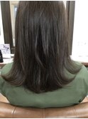 『透明感』アッシュグレージュ