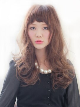 モードケイズ 本厚木(MODE K's) 【MODE K's厚木】フェミニンロング×斜めバング