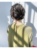 抜け感 × low chignon【Steed/立川】