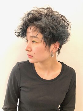エンテ アム(en-te:am) 【en-te:am】ベリーショートパーマ