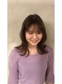 【寺澤千春】ぺたんこ解消！ウルフレイヤーカット