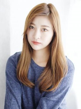 ナル 白山神社参道通り店(nalu) かきあげバングのナチュラルロング