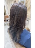 レイヤーカット×グレージュカラー♪