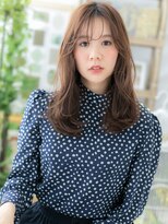 カバーヘア イヴ 戸頭店(COVER HAIR EVE)&nbsp;くすみカラー抜け感外国人風ゆる巻きロングTb4戸頭20代30代40代