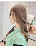 イヤリングミルクベージュ